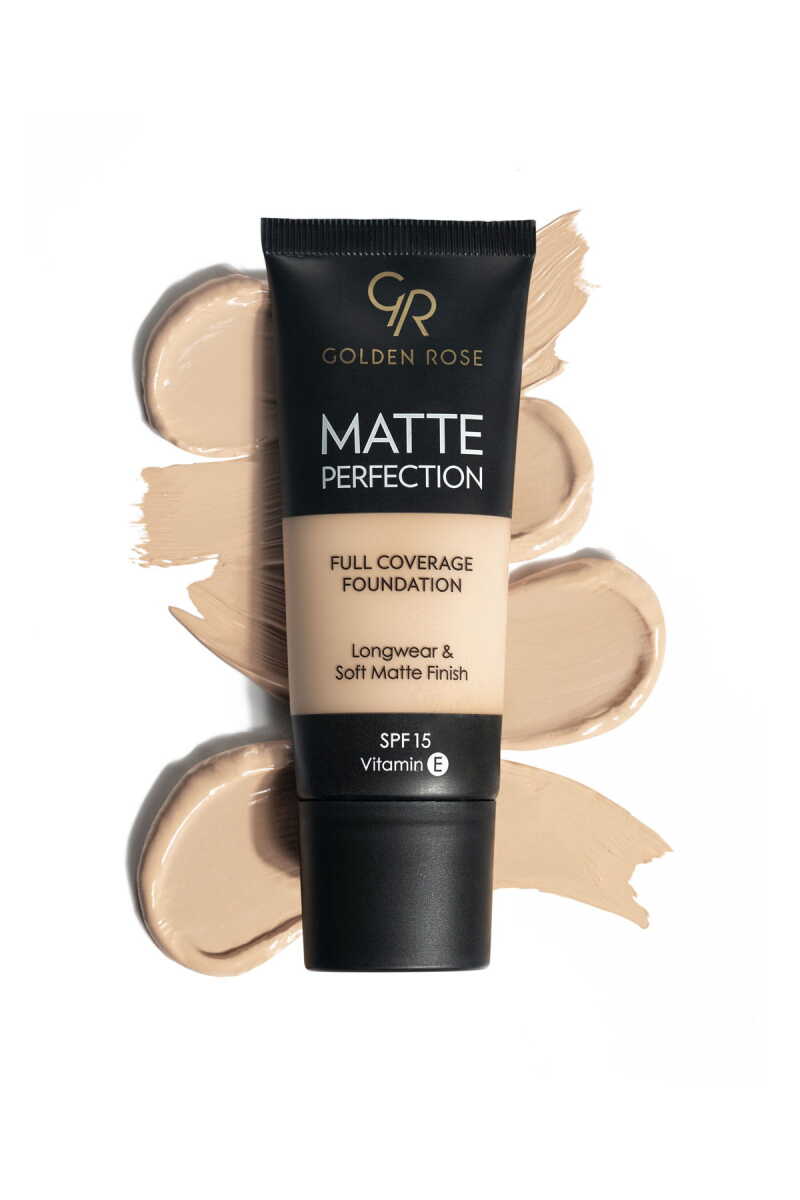 Golden Rose Matte Perfection Full Coverage Foundation 02 Natural