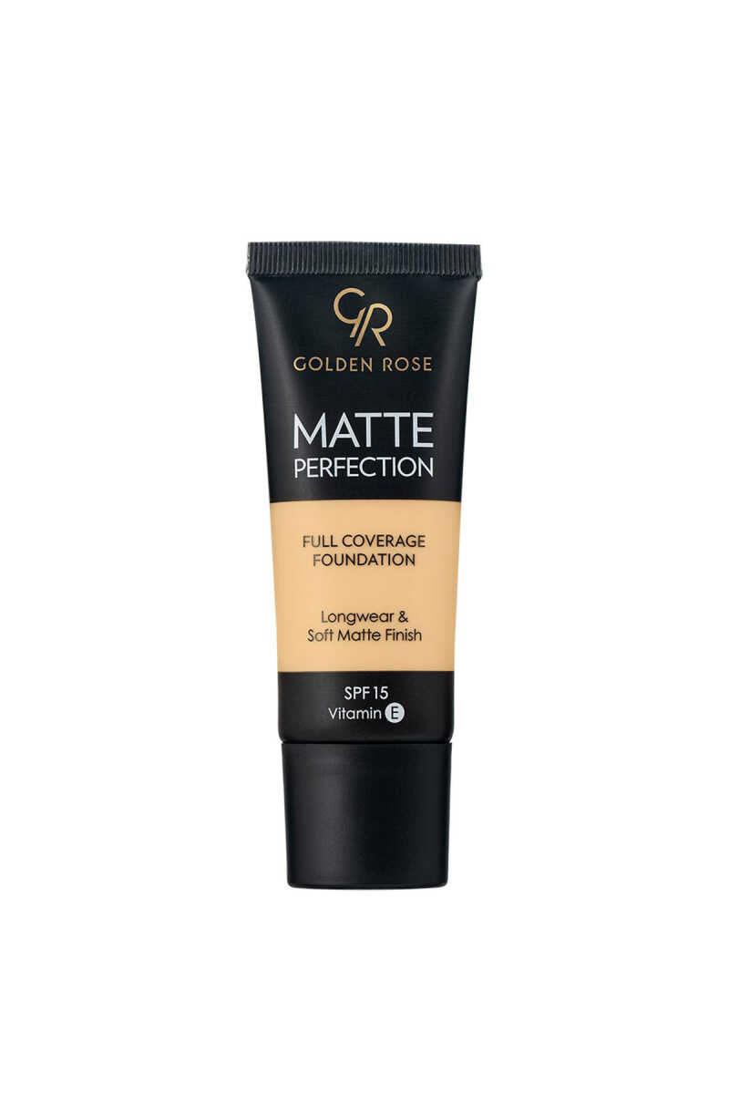 Golden Rose Matte Perfection Full Coverage Foundation Warm 02
