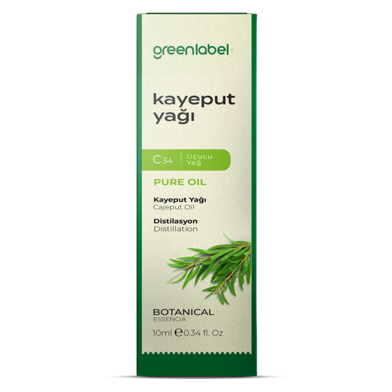 Greenlabel Cajeput Essential Oil Fresh Aromatherapy 10 ml
