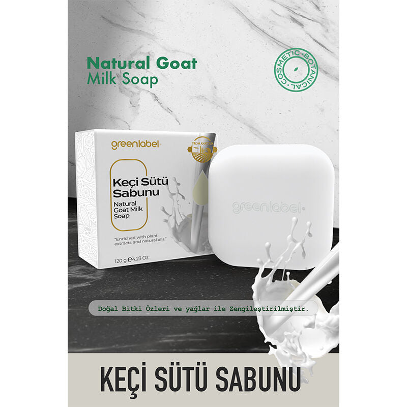 Greenlabel Goat Milk Soap Moisturizing Cleansing Bar 120g