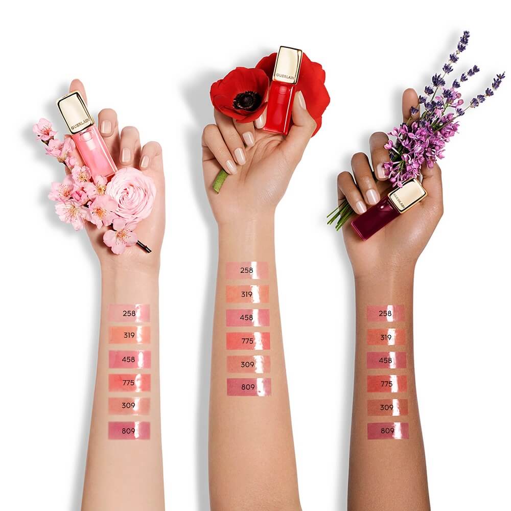 Guerlain Kiss Kiss Bee Glow Oil 775 Poppy Lip Oil 9.5ml