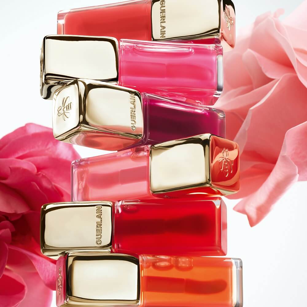 Guerlain Kiss Kiss Bee Glow Oil 775 Poppy Lip Oil 9.5ml