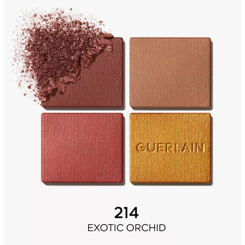 Guerlain Ombres G 214 Exotic Orchid Quad Eyeshadow Palette
