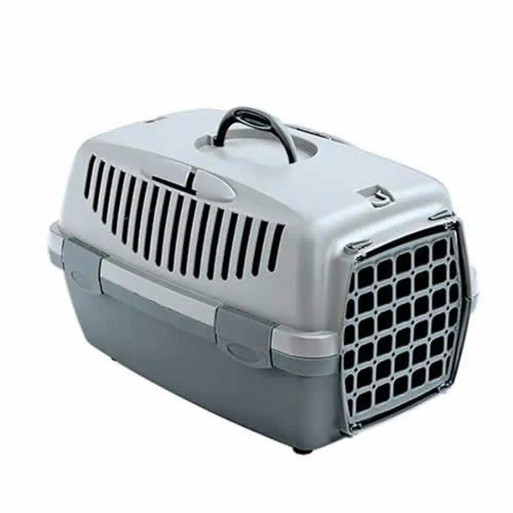 Stefanplast Gulliver 2 Pet Carrier with Safety Belt Slots 55cm Blue