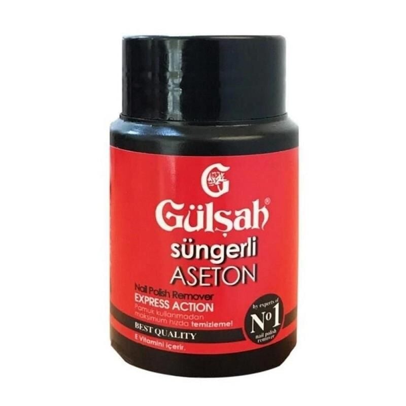 Gulsah Nourishing Sponge Nail Polish Remover 200 ml