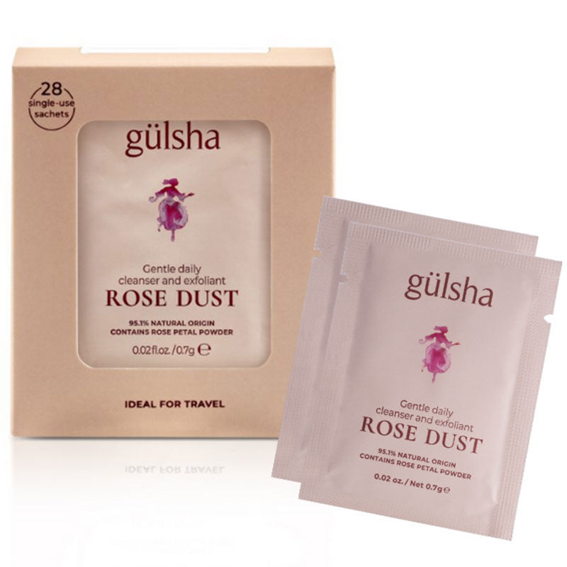 Gulsha Purifying Rose Dust Cleansing Sachets 28 x 0.7g