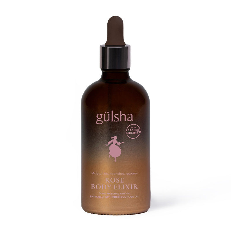 Gulsha Bronze Shimmering Rose Body Elixir 100 ml