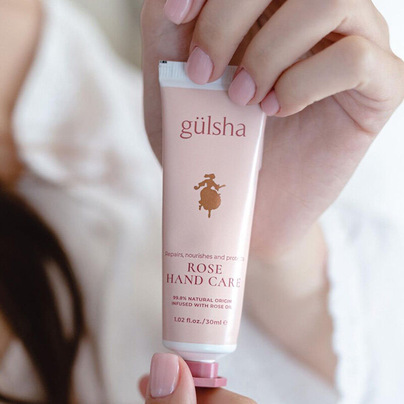 Gulsha Rose Hand Care Cream Nourishing Moisturizer 30 ml