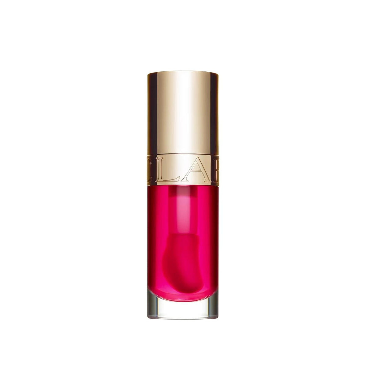 Clarins Lip Comfort Oil - 04 Pitaya - Hydrating Lip Oil for Natural Tint & Glossy Shine | Deeply Moisturizes & Prevents Dryness - 7ml