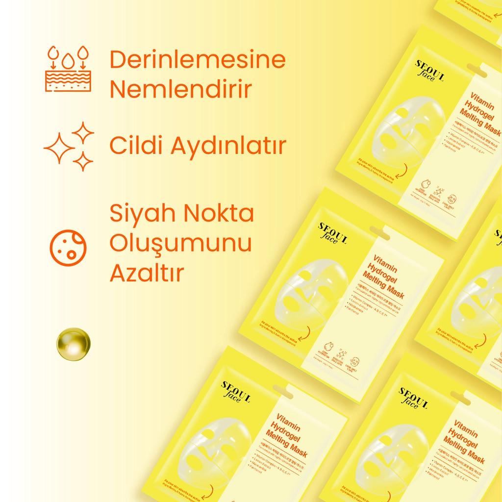 Dermal Vitamin Hydrogel Melting Face Mask 34g