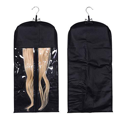 Hair Extensions Carrier Suitcase Bag, Black