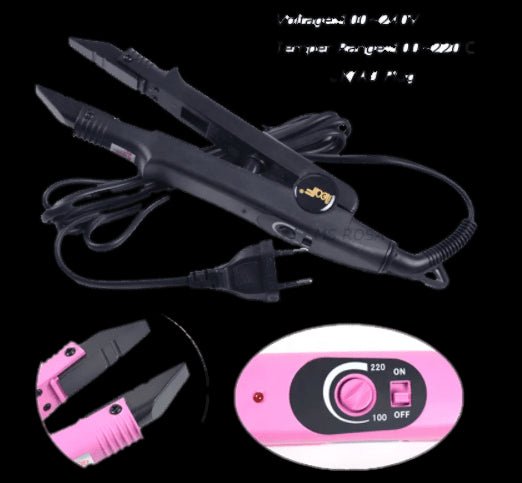 Hair Fusion Extension Iron Plug Loof Fusion Connector Machine For Hair Extension