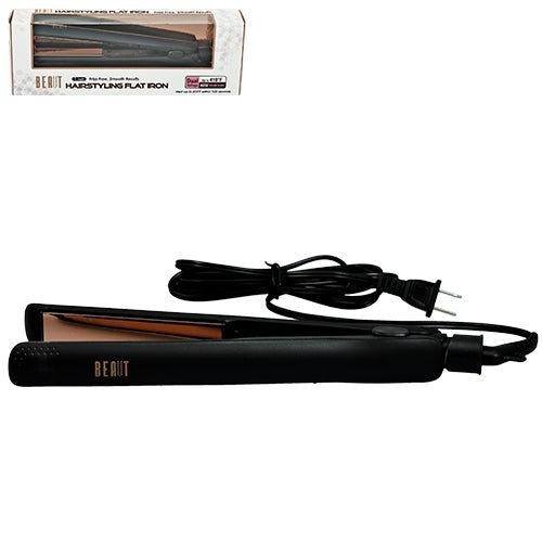 Hair Straightener - Chrome Plated, Plate Size 12 x 2.5 cm