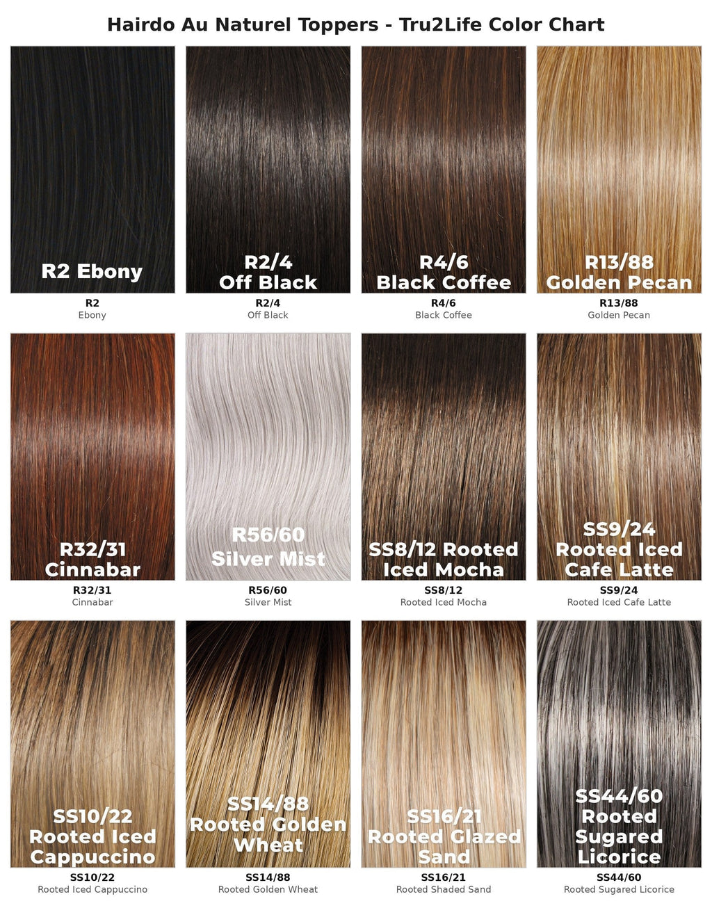 Hairdo 10" Au Naturel Waves Topper | Synthetic Hair Topper