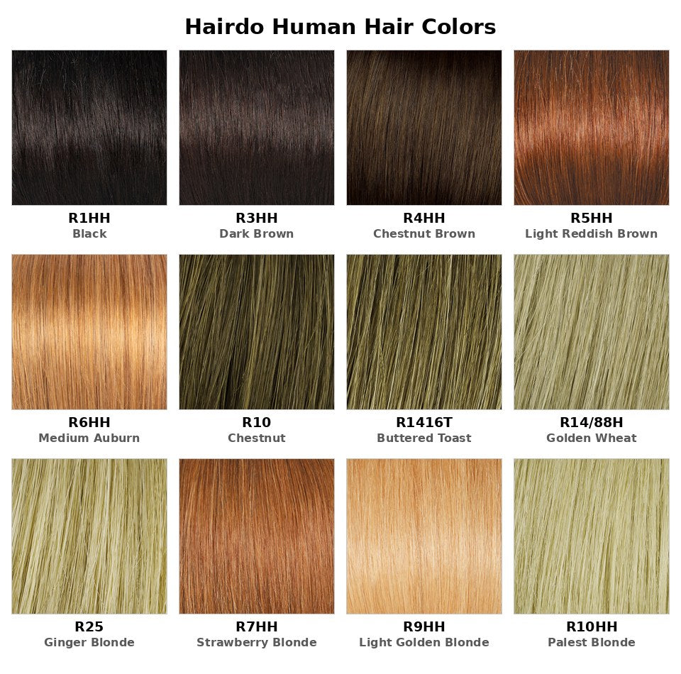 Hairdo 16" Human Hair Wrap-Around Pony | Ponytail Hairpiece