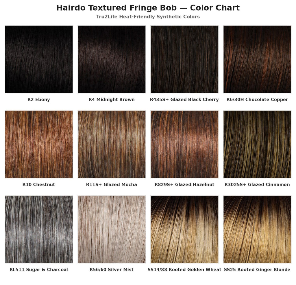 Hairdo Textured Fringe Bob Wig