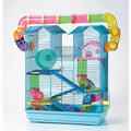 Oripet Hamster Cage with Tubes & Multi-Level Play Area 47x30x59cm
