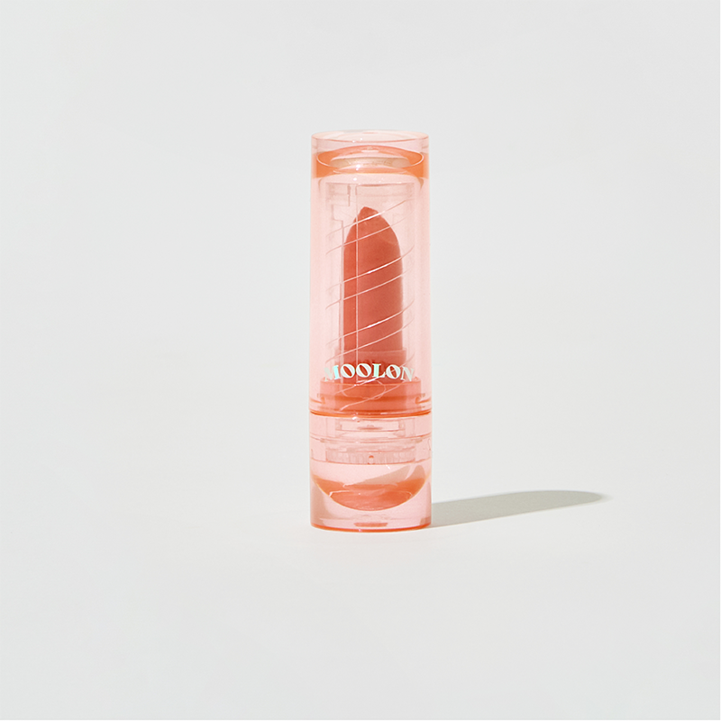 Hanskin Nudi Thin Moolon Lip Balm Moisturizing Summer Rise 3g