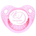 Hanymish Tiny Orthodontic Pacifier No. 2 Purple for 6-18 Months