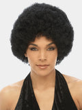 Harlem 125 Jumbo Afro Synthetic Wig Color 4 Medium Dark Brown
