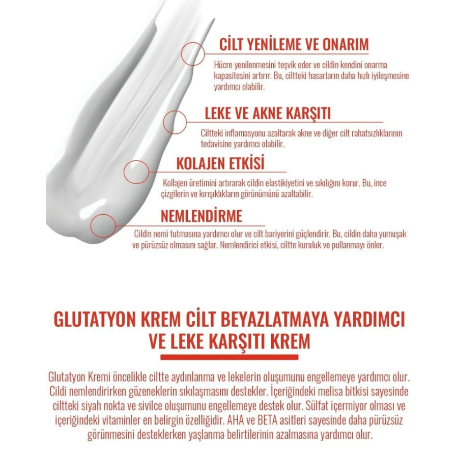 Harrem Glutathione Brightening & Dark Spot Cream 50ml