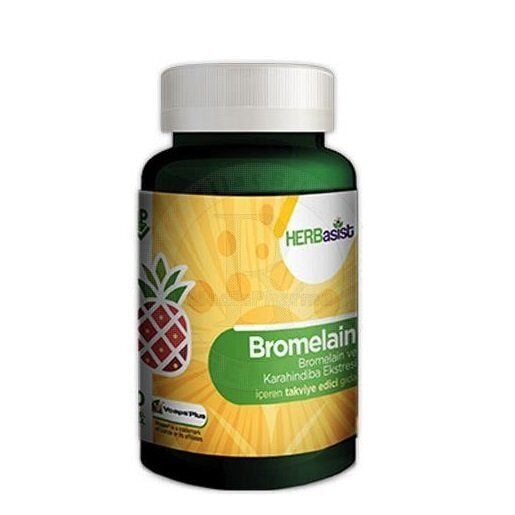 Herbasist Bromelain & Dandelion Dietary Supplement 60 Capsules
