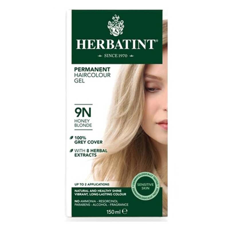 Herbatint Permanent Hair Color Gel 9N Honey Blonde 135ml