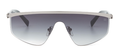 Hermossa HM-1619 01-Abram Silver Metal Eyewear 130mm