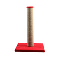 Herniks Red Cat Scratching Post with Jute Rope 40 cm