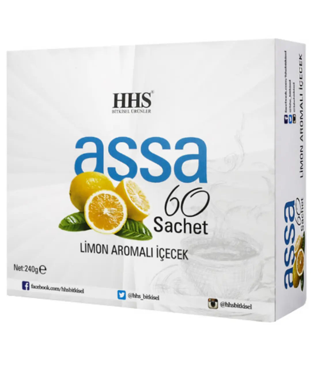 Hhs Assa Mixed Herbal Dietary Tea 60 Sachets