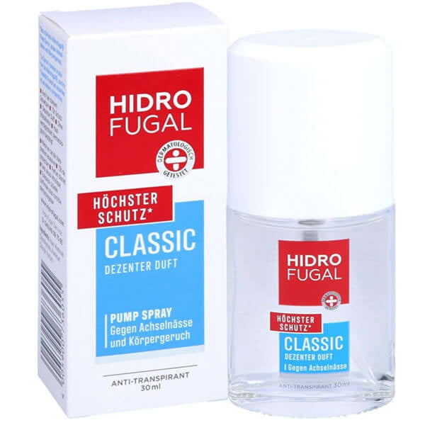 Hidrofugal Maximum Protection Classic Spray Deodorant 30 ml