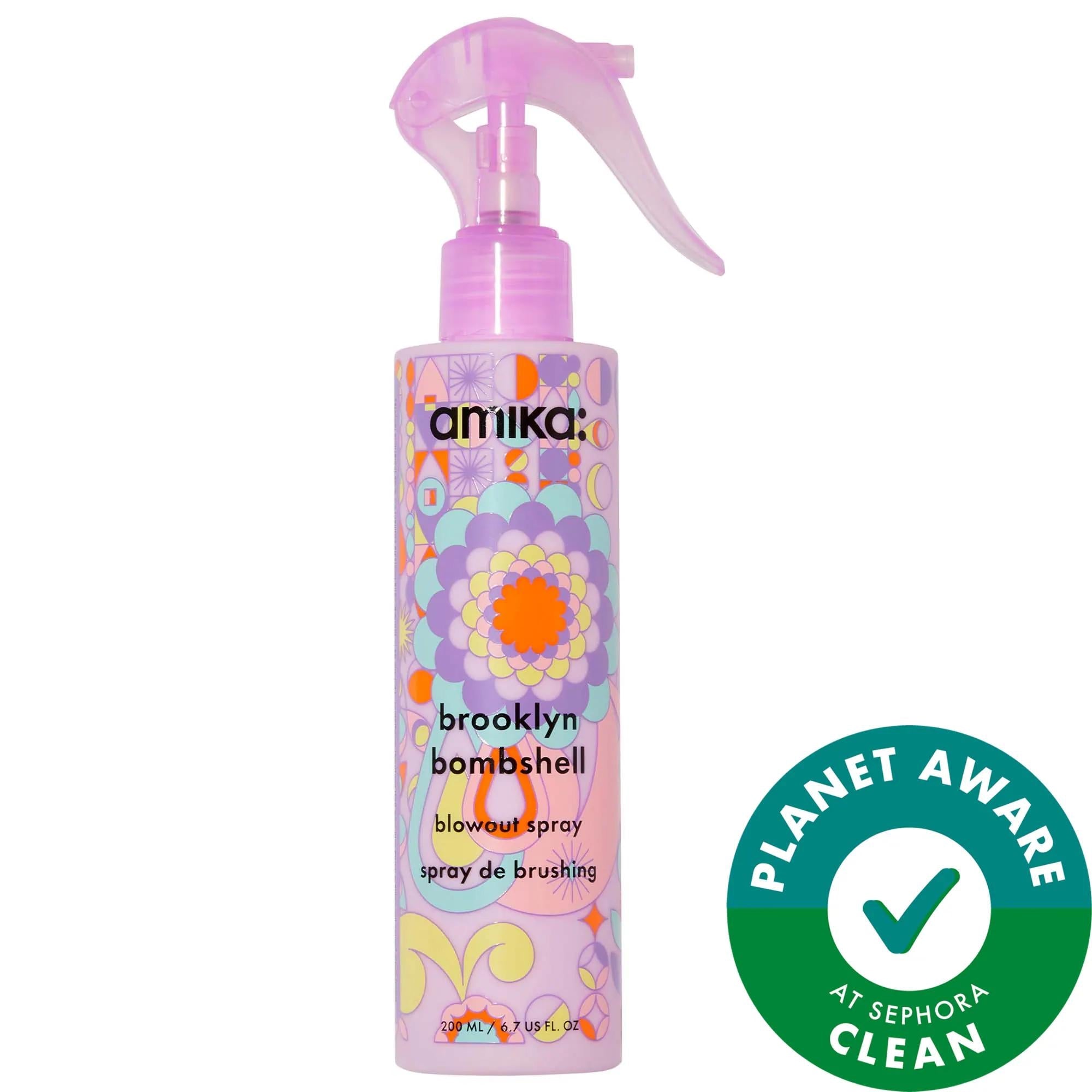 Brooklyn Bombshell Blowout Spray - Lightweight Volumizing & Heat Protectant Spray for All Hair Types