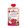 Holle Organic Zebra Beet Apple Banana & Beetroot Puree 100g
