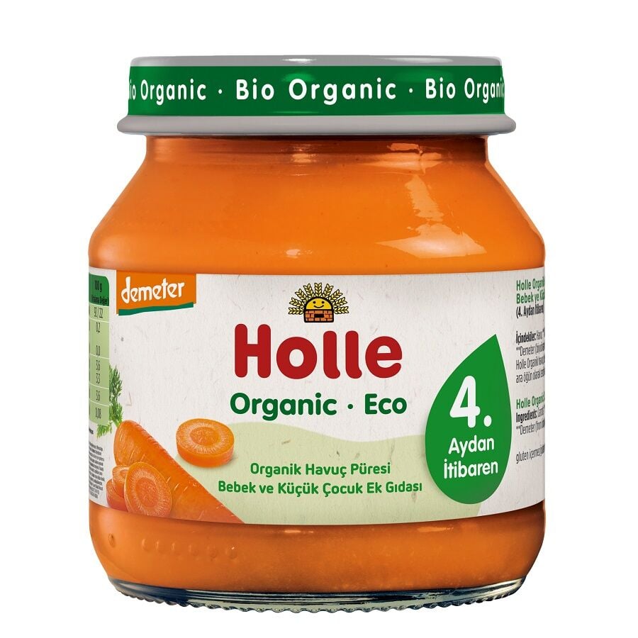 Holle Organic Carrot Puree for Babies 125g