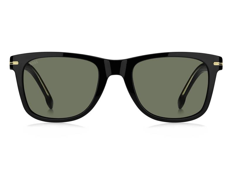 Hugo Boss 1508/S Green Lens Square Men's Sunglasses 52mm