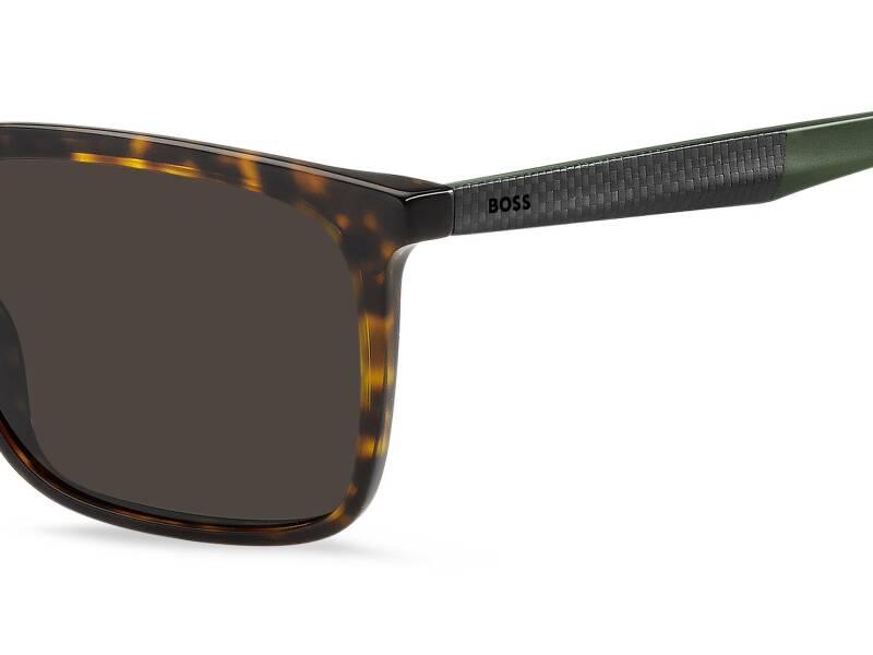 Hugo Boss 1579/S Grey Rectangular Men's Sunglasses