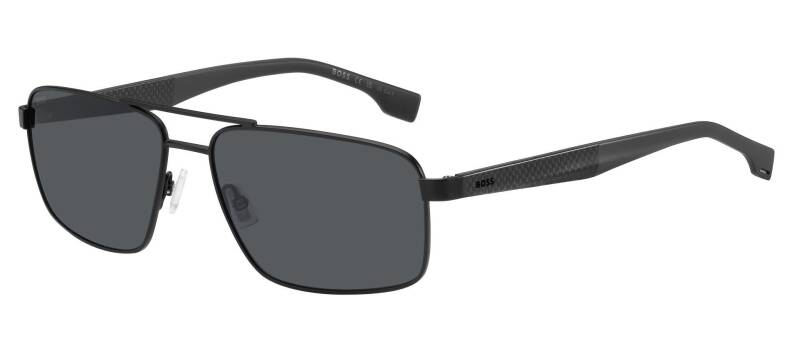 Hugo Boss 1580/S Grey Rectangular Men's Sunglasses