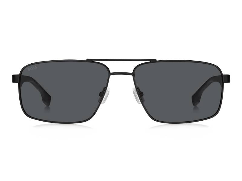 Hugo Boss 1580/S Grey Rectangular Men's Sunglasses