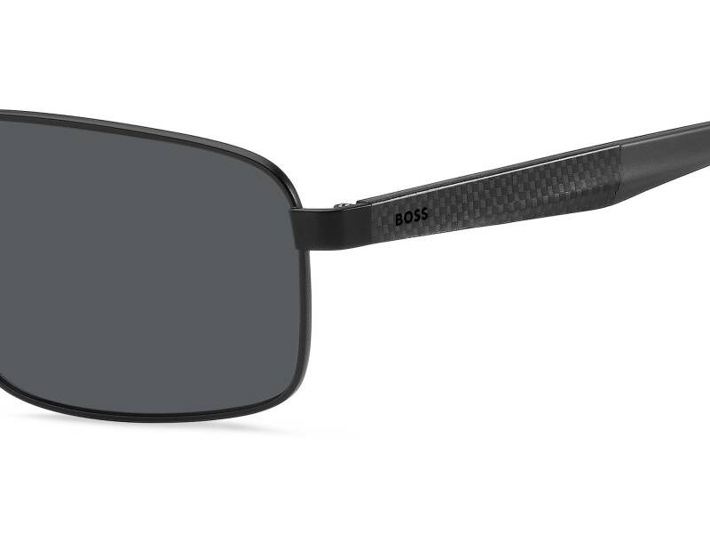 Hugo Boss 1580/S Grey Rectangular Men's Sunglasses