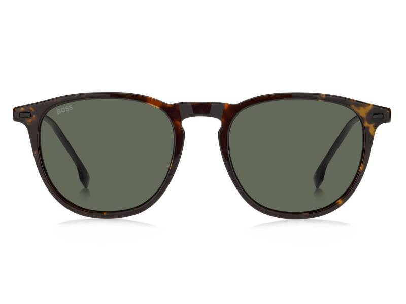 Hugo Boss 1639/S Green Rectangular Men's Sunglasses