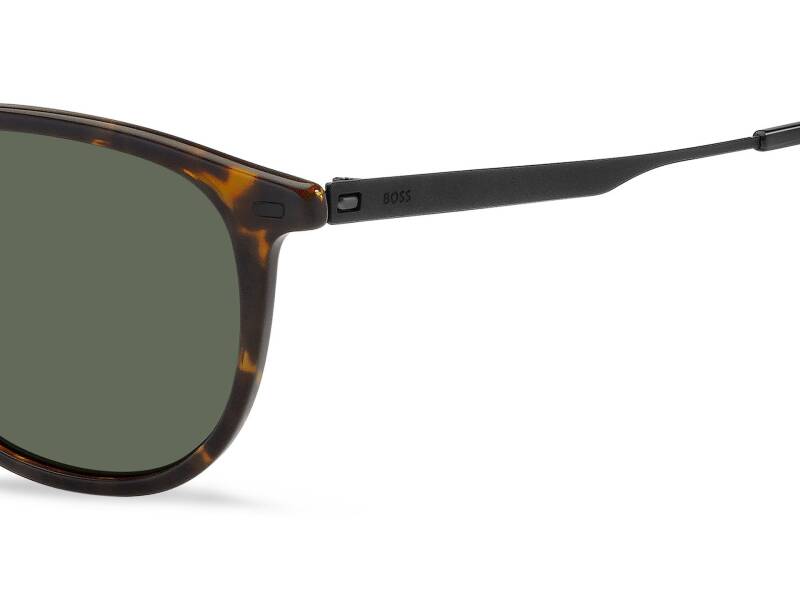 Hugo Boss 1639/S Green Rectangular Men's Sunglasses