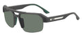 Hugo Boss 1908/S Rectangular Men's Sunglasses Grey 64mm