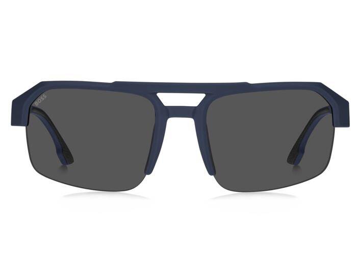 Hugo Boss 1908/S PJP60IR Men's Rectangular Sunglasses 64mm
