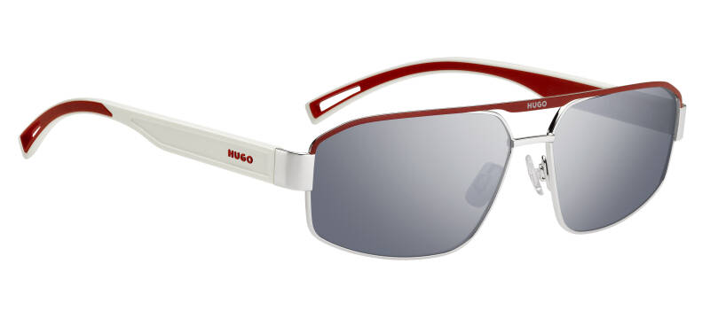 Hugo HG 1368/S Grey Square Men's Sunglasses 60mm