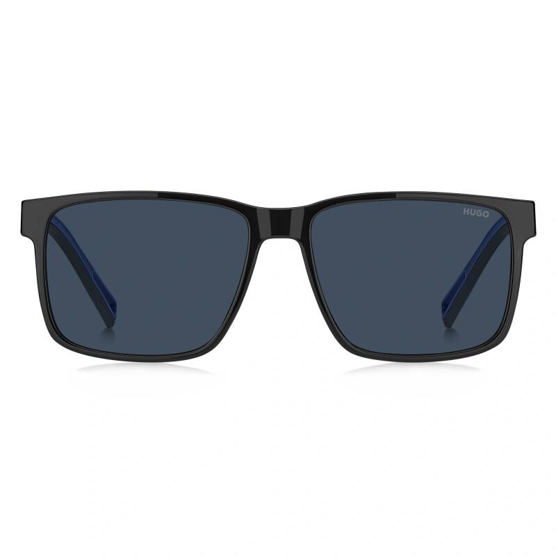 Hugo HG 1369/S Blue Men's Sunglasses Modern Square Frame 57mm