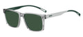Hugo HG 1369/S Green Men's Sunglasses with 57mm Lens
