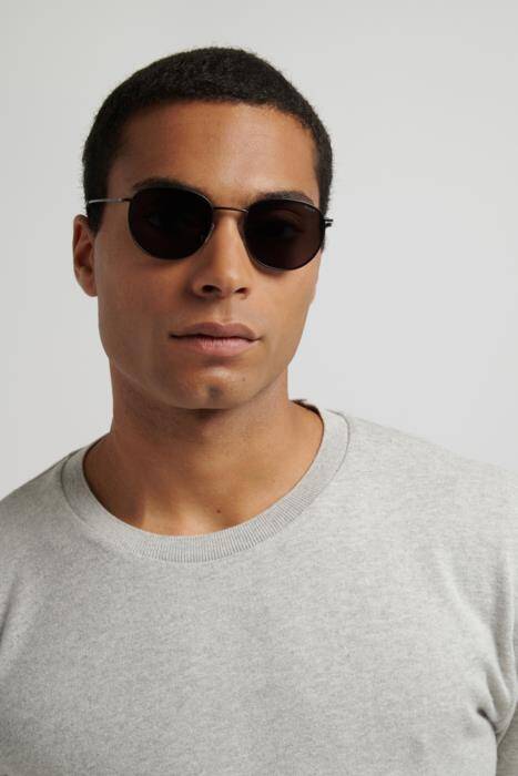 Hugo HG 1405/S Men's Square Sunglasses with Grey Lenses 52mm
