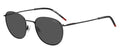 Hugo HG 1405/S Men's Square Sunglasses with Grey Lenses 52mm