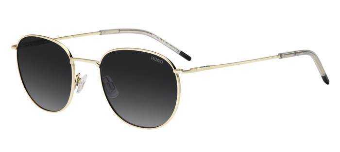 Hugo HG 1405/S Men's Sunglasses with Gold Metal Frame 52mm