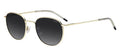 Hugo HG 1405/S Men's Sunglasses with Gold Metal Frame 52mm